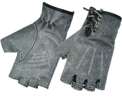GrayWander - Women's Fingerless Gloves-Women's Fingerless Gloves-Daniel Smart Mfg - Retail