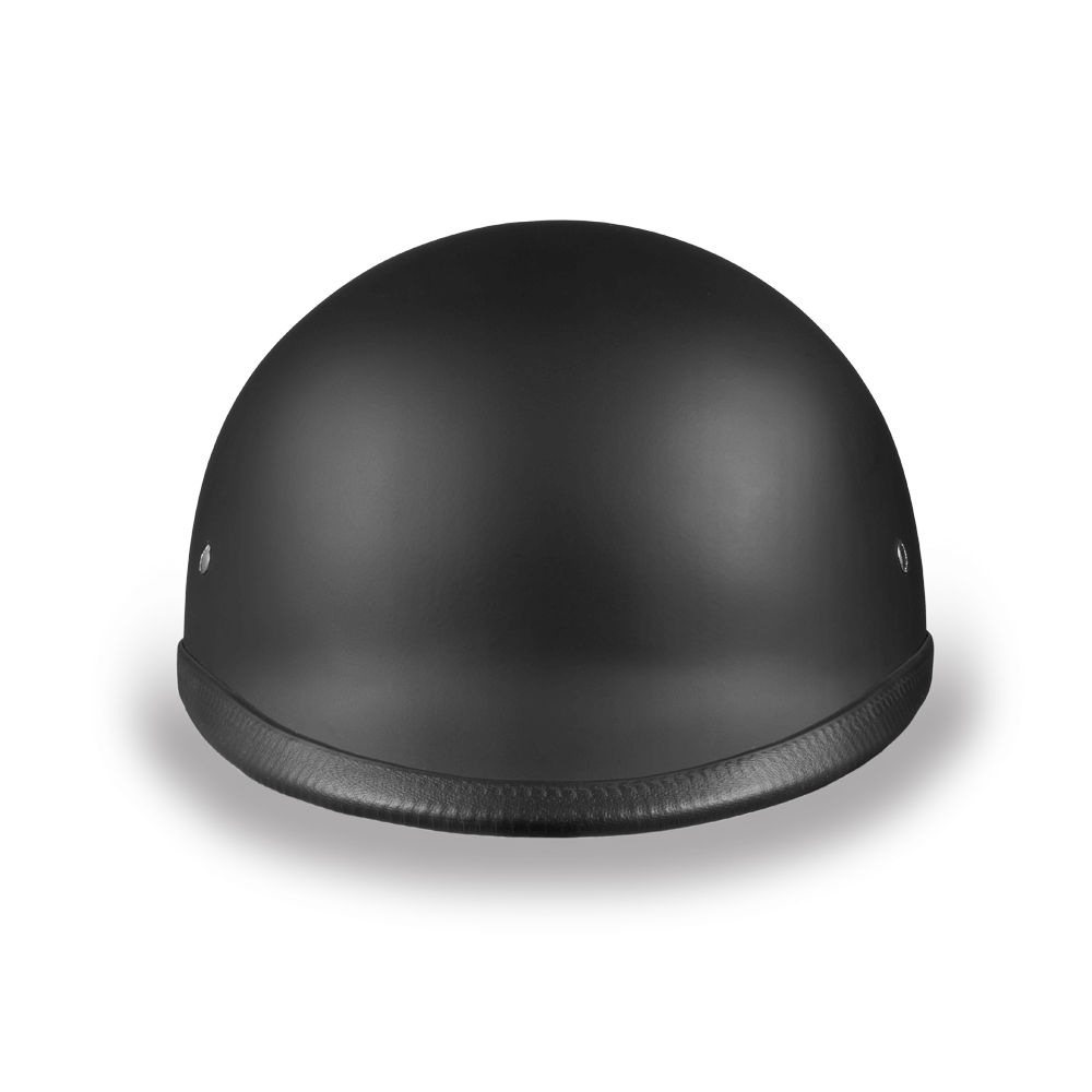 dot polo style motorcycle helmet D.O.T. Hawk- Dull Black XS