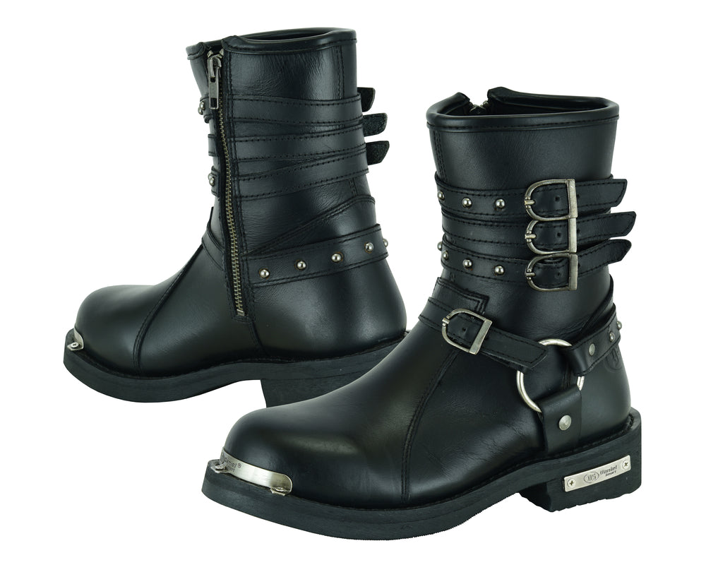 Havoc - Women's Leather Motorcycle Boots-Womens Motorcycle Boots-Daniel Smart Mfg - Retail