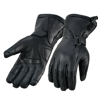 Heritage Hide - Men's Deerskin Gauntlet Gloves-Mens Gauntlet Gloves-Daniel Smart Mfg - Retail