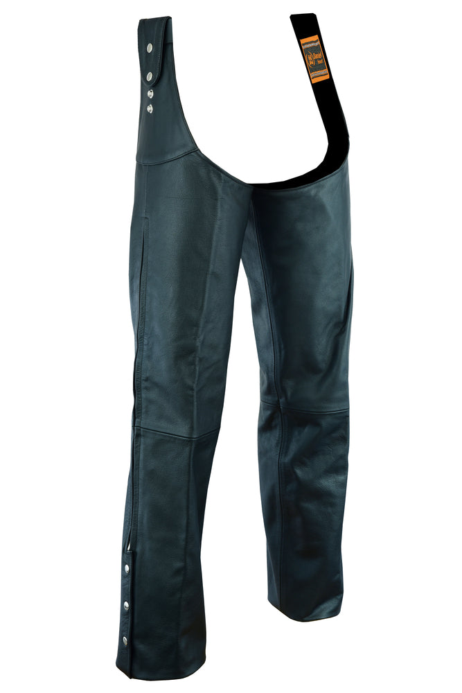 Highway Howler - Unisex Motorcycle Leather Chaps-Unisex Chaps & Pants-Daniel Smart Mfg - Retail