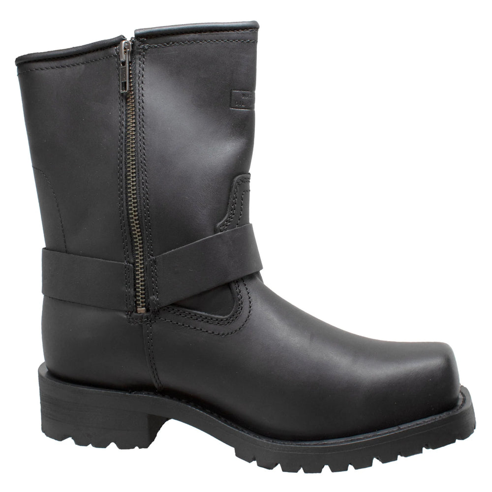 Highway Legend - Men's Leather Motorcycle Boots-Mens Motorcycle Boots-Daniel Smart Mfg - Retail