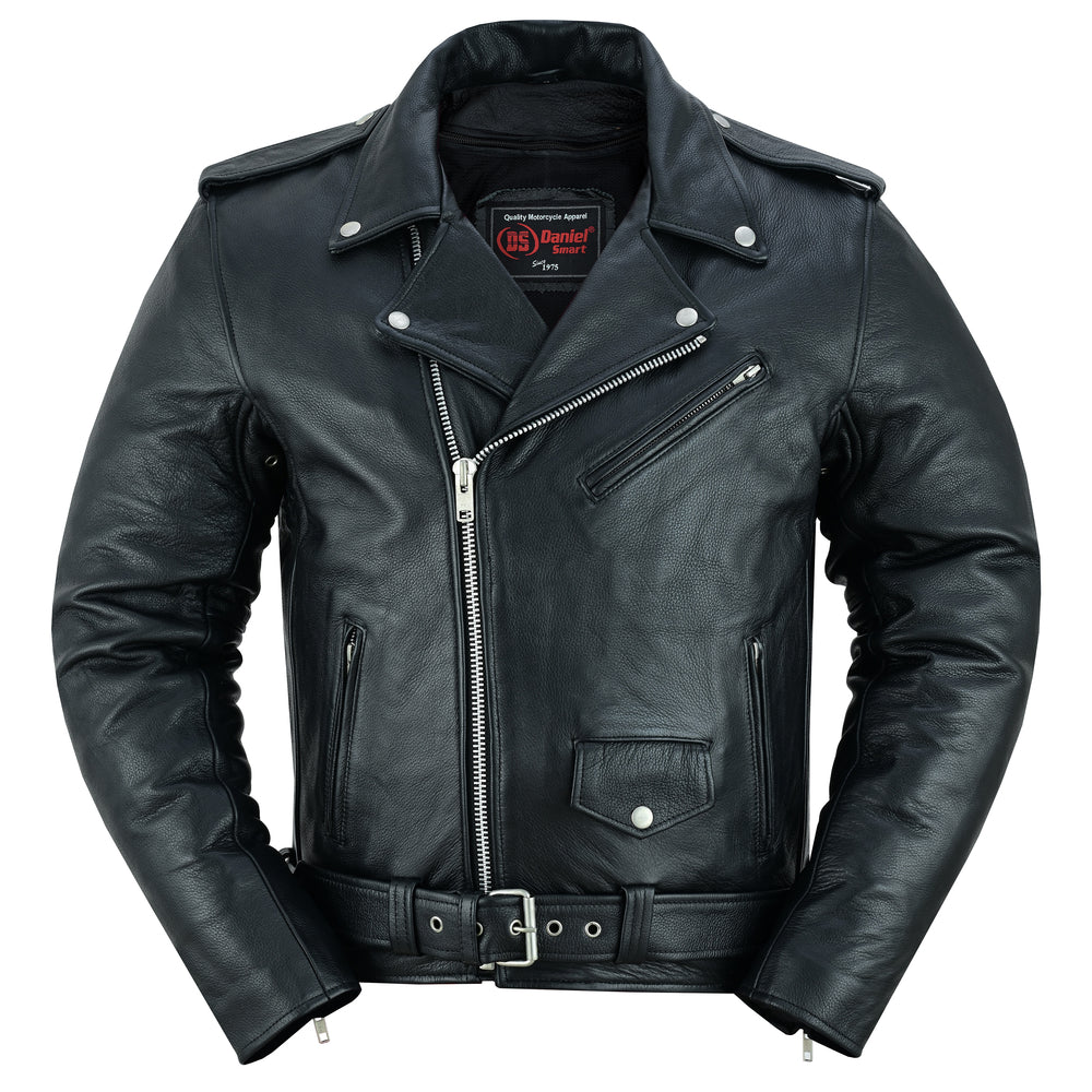 Horizon - Men's Leather Motorcycle Jacket-Mens Leather Motorcycle Jackets-Daniel Smart Mfg - Retail