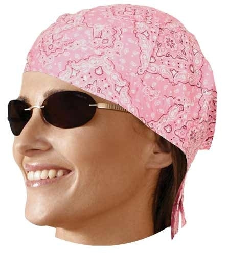HW2615 Headwrap Paisley Pink-Headwraps-Daniel Smart Mfg - Retail