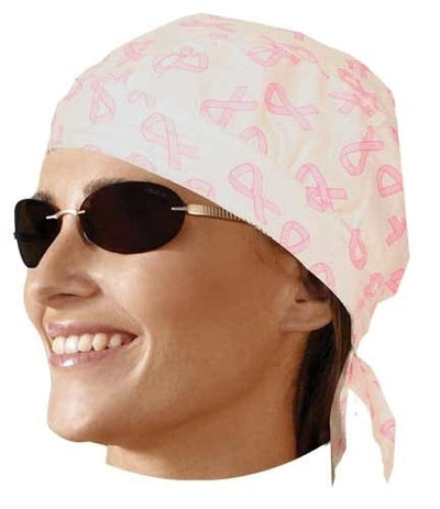 HW2681 Headwrap Pink Ribbon-Headwraps-Daniel Smart Mfg - Retail