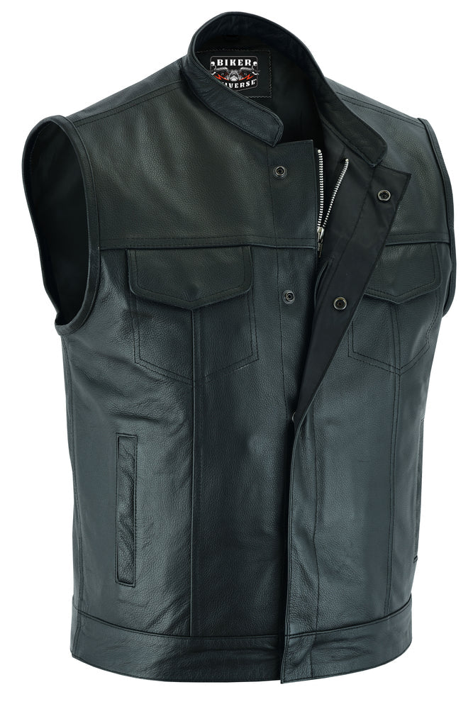 Prospector - Men's Motorcycle Leather Vest