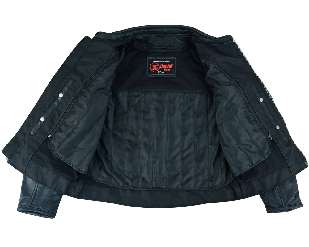 Iron Rose - Women's Leather Jacket-Womens Leather Motorcycle Jackets-Daniel Smart Mfg - Retail