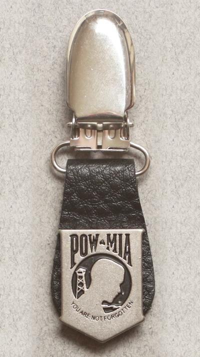 J122-6 Boot Clips POW MIA-Daniel Smart Mfg - Retail