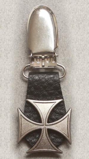 J122-8 Boot Clips Iron Cross-Boot Clips-Daniel Smart Mfg - Retail