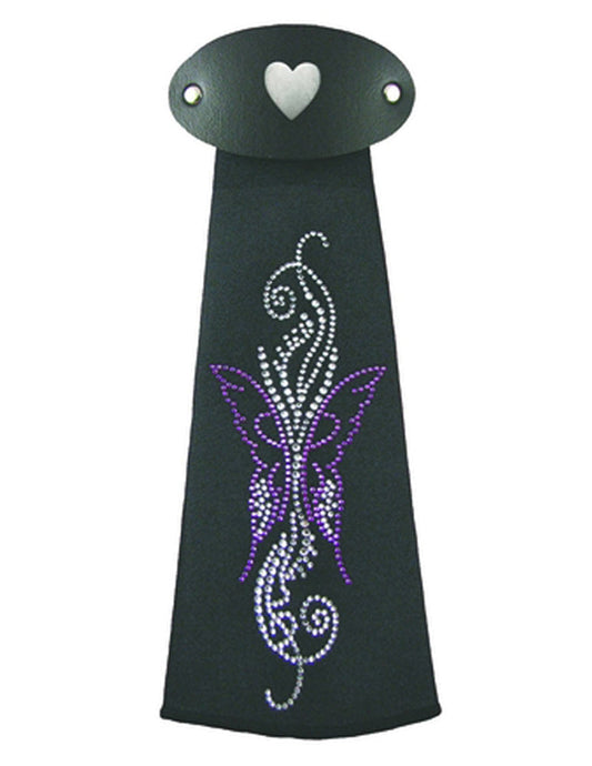 J759IJ2 Purple Butterfly Hairtube-Daniel Smart Mfg - Retail