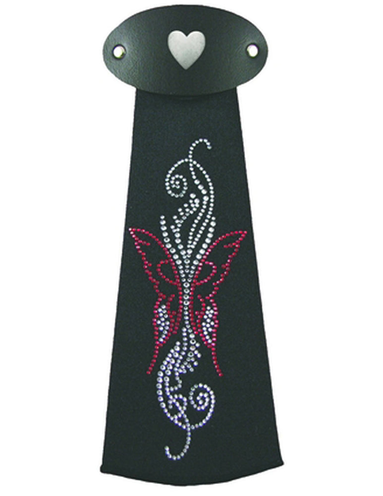 J760IJ2 Red Butterfly Hairtube-Hair Tubes-Daniel Smart Mfg - Retail