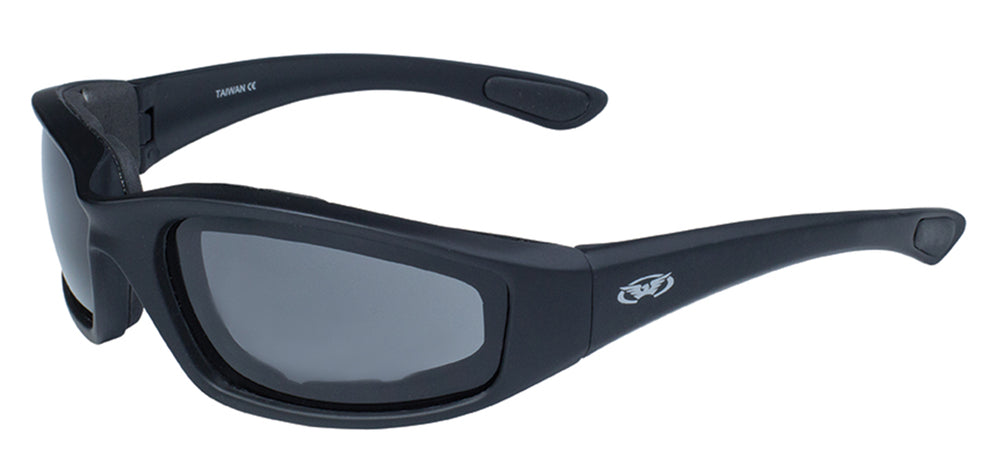 Kickback-SM Kickback Foam Padded Smoke Lenses-Sunglasses-Daniel Smart Mfg - Retail