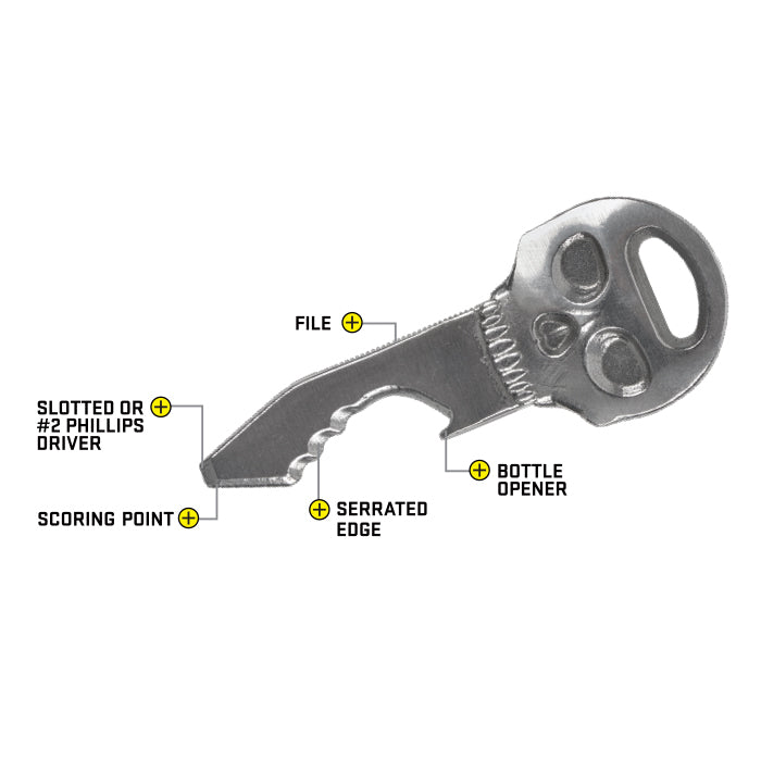 KMTSK-11-R3 DOOHICKEYÂ® SKULLKEY(tm) KEY TOOL-Daniel Smart Mfg - Retail