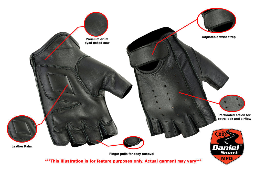 Liberty Clutch - Men's Fingerless Gloves-Mens Fingerless Gloves-Daniel Smart Mfg - Retail