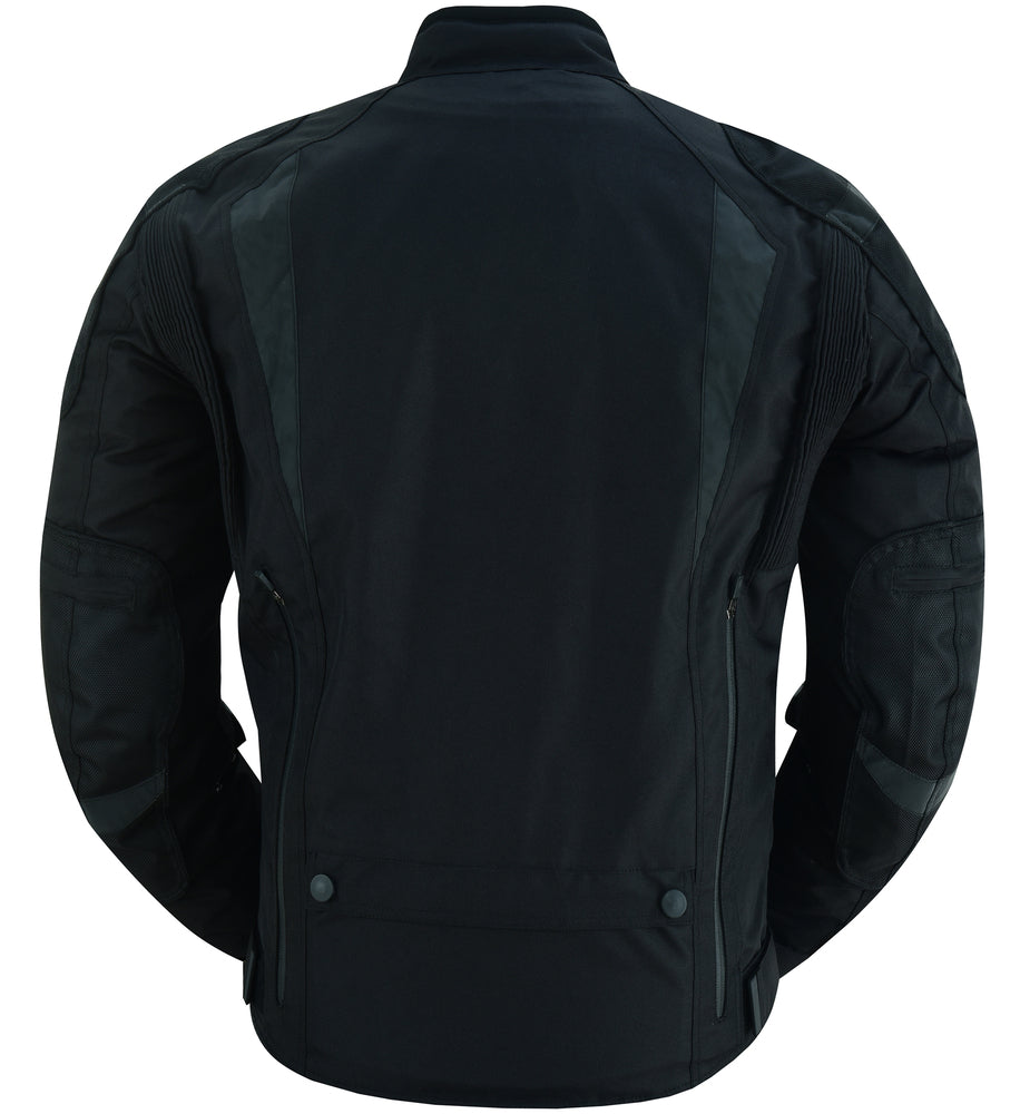 LumeRush - Men's Textile Motorcycle Jacket-Mens Textile Motorcycle Jackets-Daniel Smart Mfg - Retail