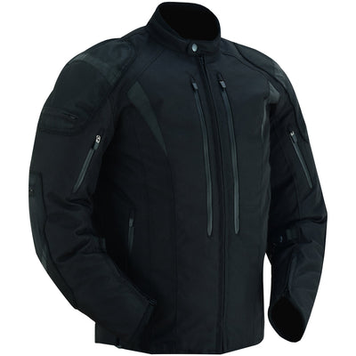 LumeRush - Men's Textile Motorcycle Jacket-Mens Textile Motorcycle Jackets-Daniel Smart Mfg - Retail