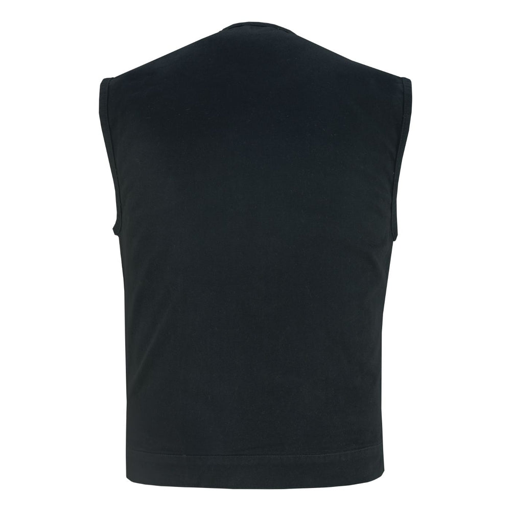 Mad Max - Motorcycle Denim Vest-Mens Denim Vests-Daniel Smart Mfg - Retail