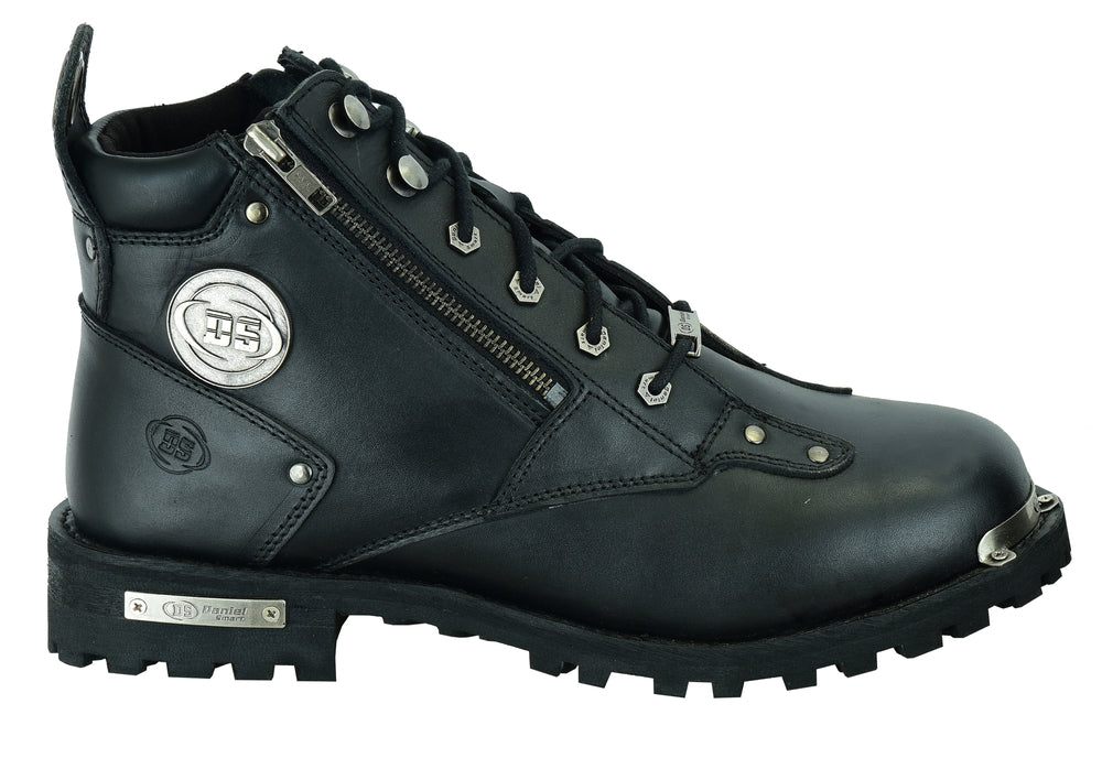 Maverick 6 - Men's Leather Motorcycle Boots-Mens Motorcycle Boots-Daniel Smart Mfg - Retail