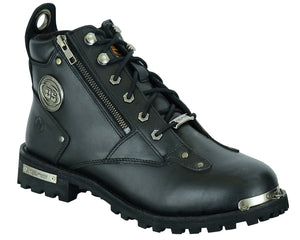 Maverick 6 - Men's Leather Motorcycle Boots-Mens Motorcycle Boots-Daniel Smart Mfg - Retail