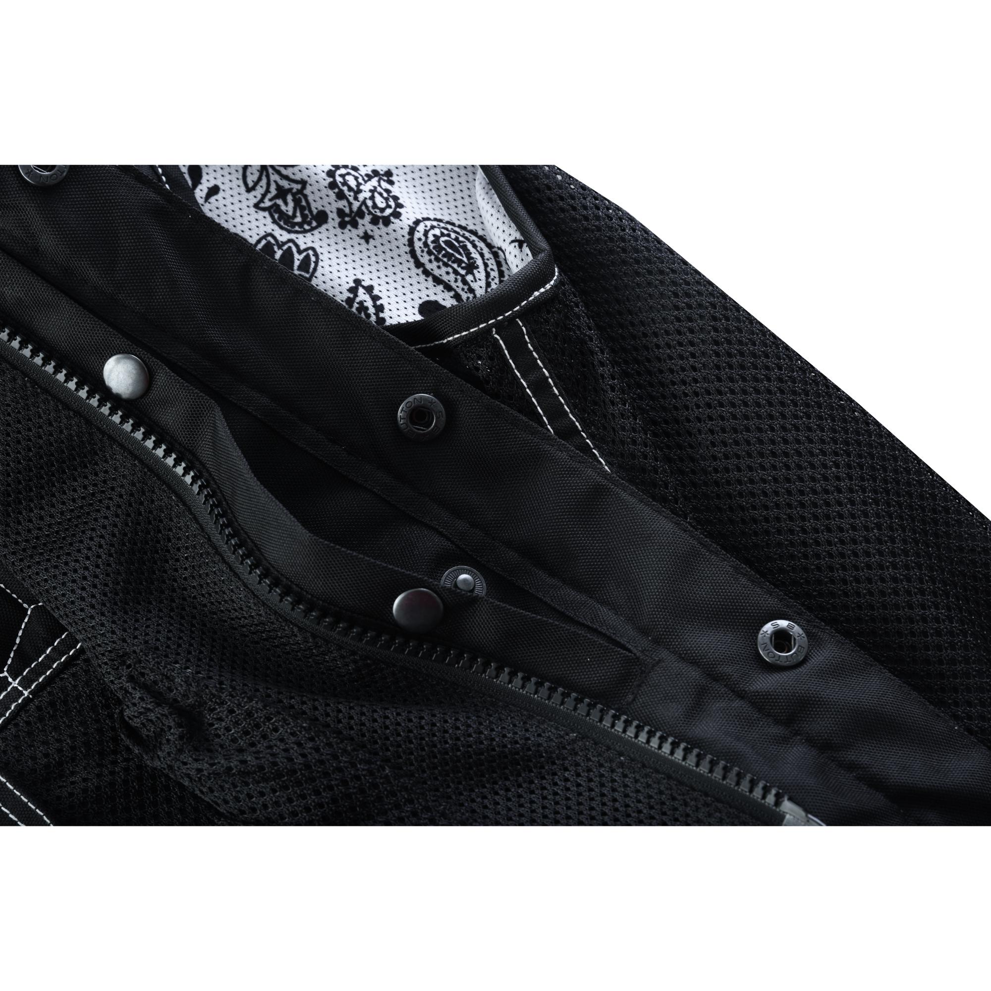 Mesh Rave - Men's Textile Vest-Mens Textile Vests-Daniel Smart Mfg - Retail