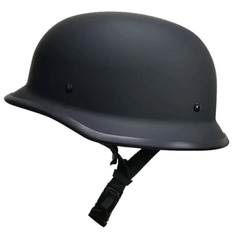 Micro DOT Mayhem German Style Motorcycle Helmet-Helmets-Daniel Smart Mfg - Retail