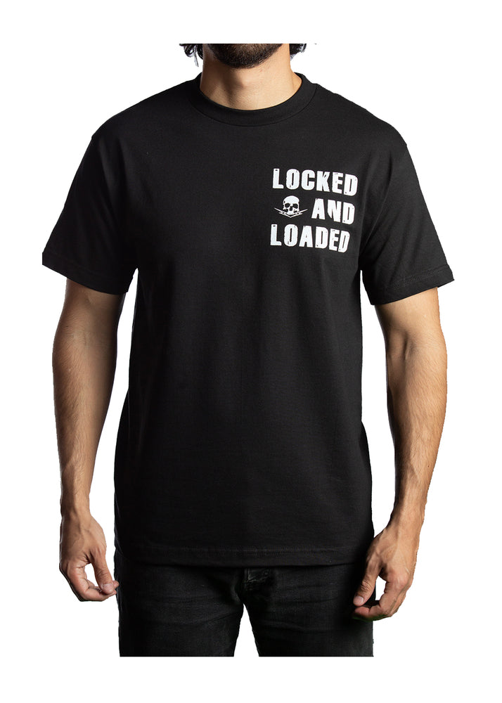 MidnightLoaded - Men's Motorcycle T-shirt-Mens Shirts-Daniel Smart Mfg - Retail