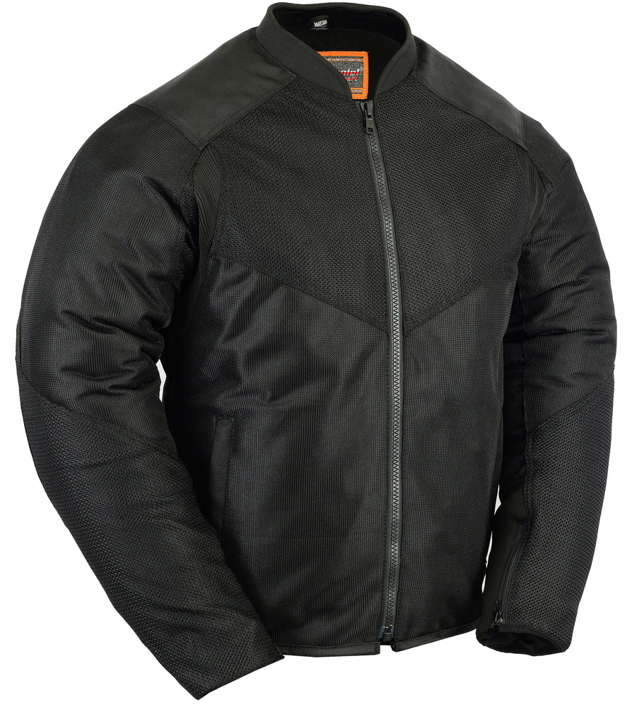 NeonRush - Men's Textile Motorcycle Jacket-Mens Textile Motorcycle Jackets-Daniel Smart Mfg - Retail
