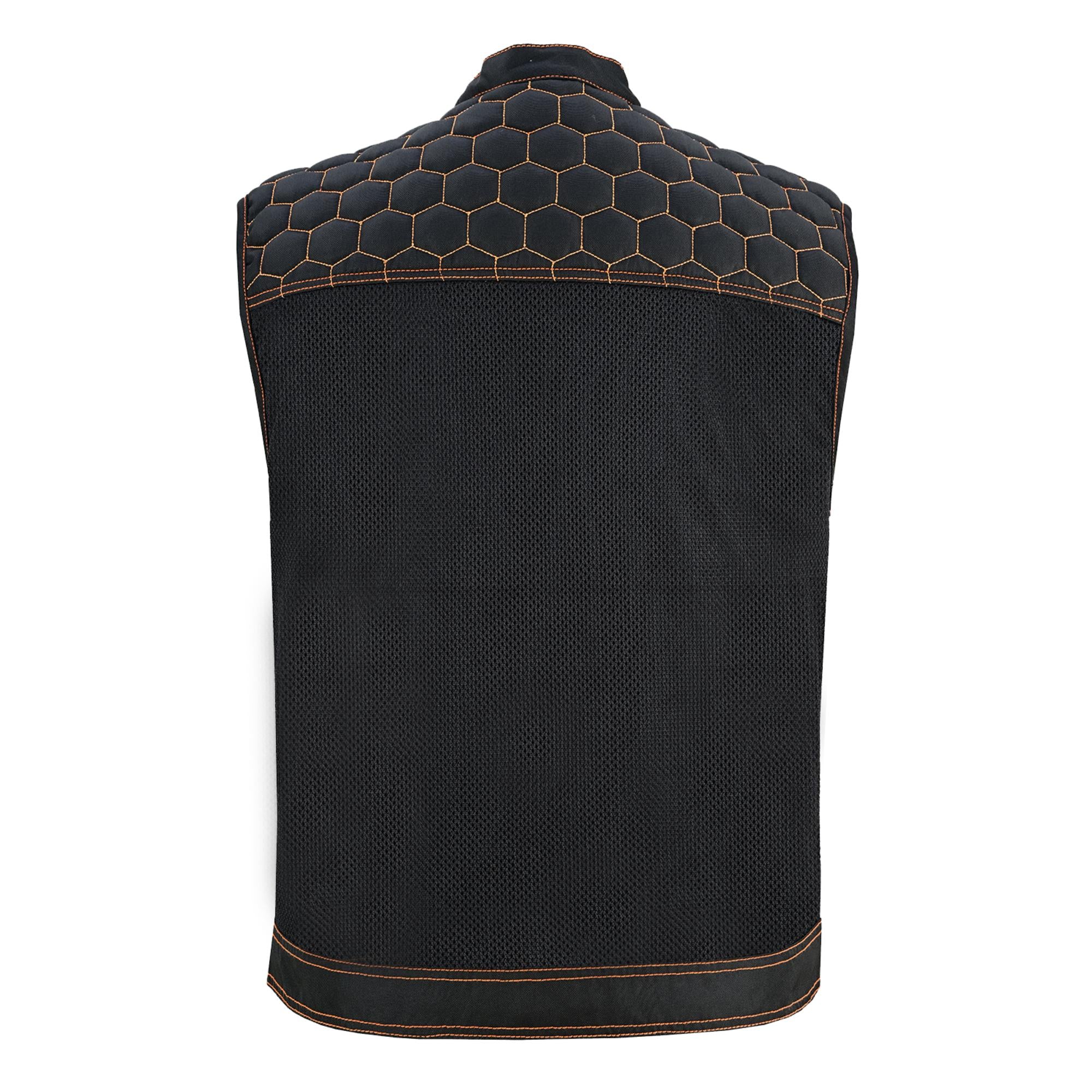 Night Tiger- Men's Textile Vest-Mens Textile Vests-Daniel Smart Mfg - Retail