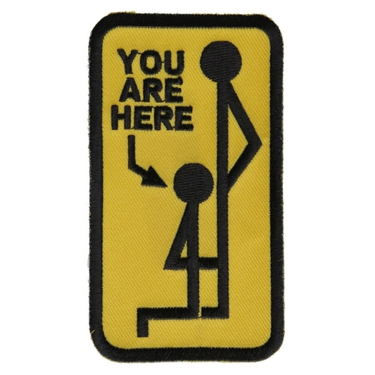 P1272 You Are Here Patch-Daniel Smart Mfg - Retail