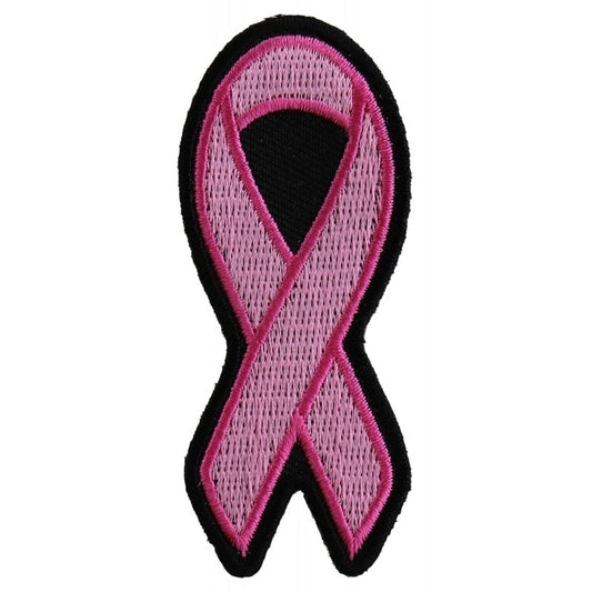 P2345 Small Pink Ribbon Breast Cancer Awareness Patch-Daniel Smart Mfg - Retail