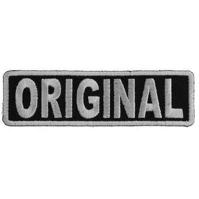 P4913 ORIGINAL Patch In Black and White-Patches-Daniel Smart Mfg - Retail