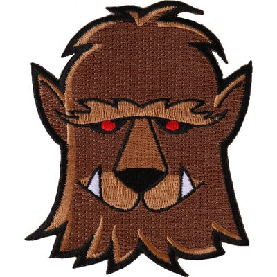 P6551 Wacky Wolf Patch-Patches-Daniel Smart Mfg - Retail