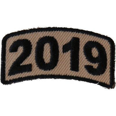 P6666 2019 Rocker Patch Tan-Patches-Daniel Smart Mfg - Retail