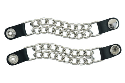 PKV100S Vest Extender - Plain Silver Snap-Vest Extenders-Daniel Smart Mfg - Retail