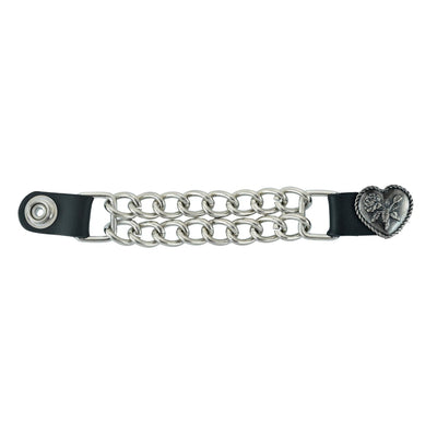 PKV133D Vest Extender - Heart Rose-Vest Extenders-Daniel Smart Mfg - Retail