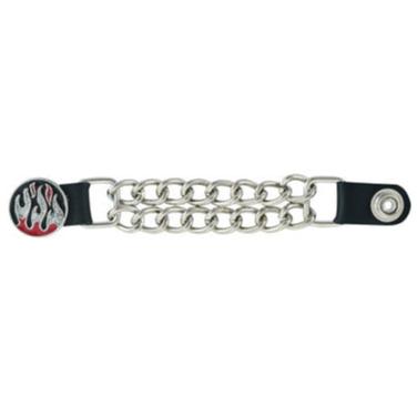 PKV144D Vest Extender - Flame Red/Silver-Vest Extenders-Daniel Smart Mfg - Retail