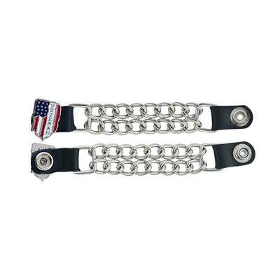 PKV169 Vest Extender - American Flag Veteran-Vest Extenders-Daniel Smart Mfg - Retail