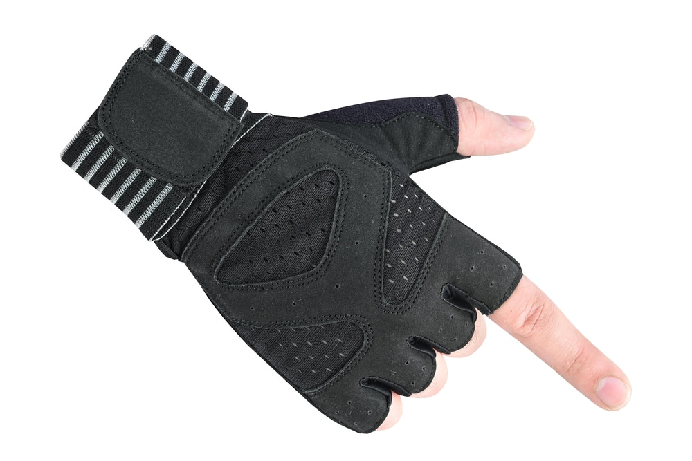 Power Palm Weightlifting and Gym Workout Glove Black-Daniel Smart Mfg - Retail