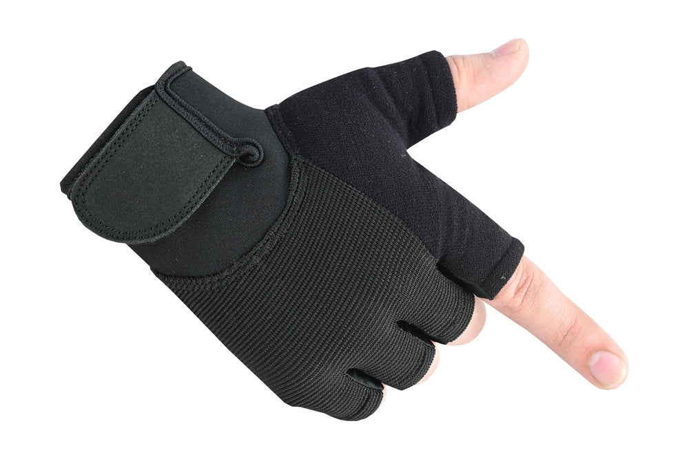 Perfect Form Black Pull Loops Weight Lifting Glove