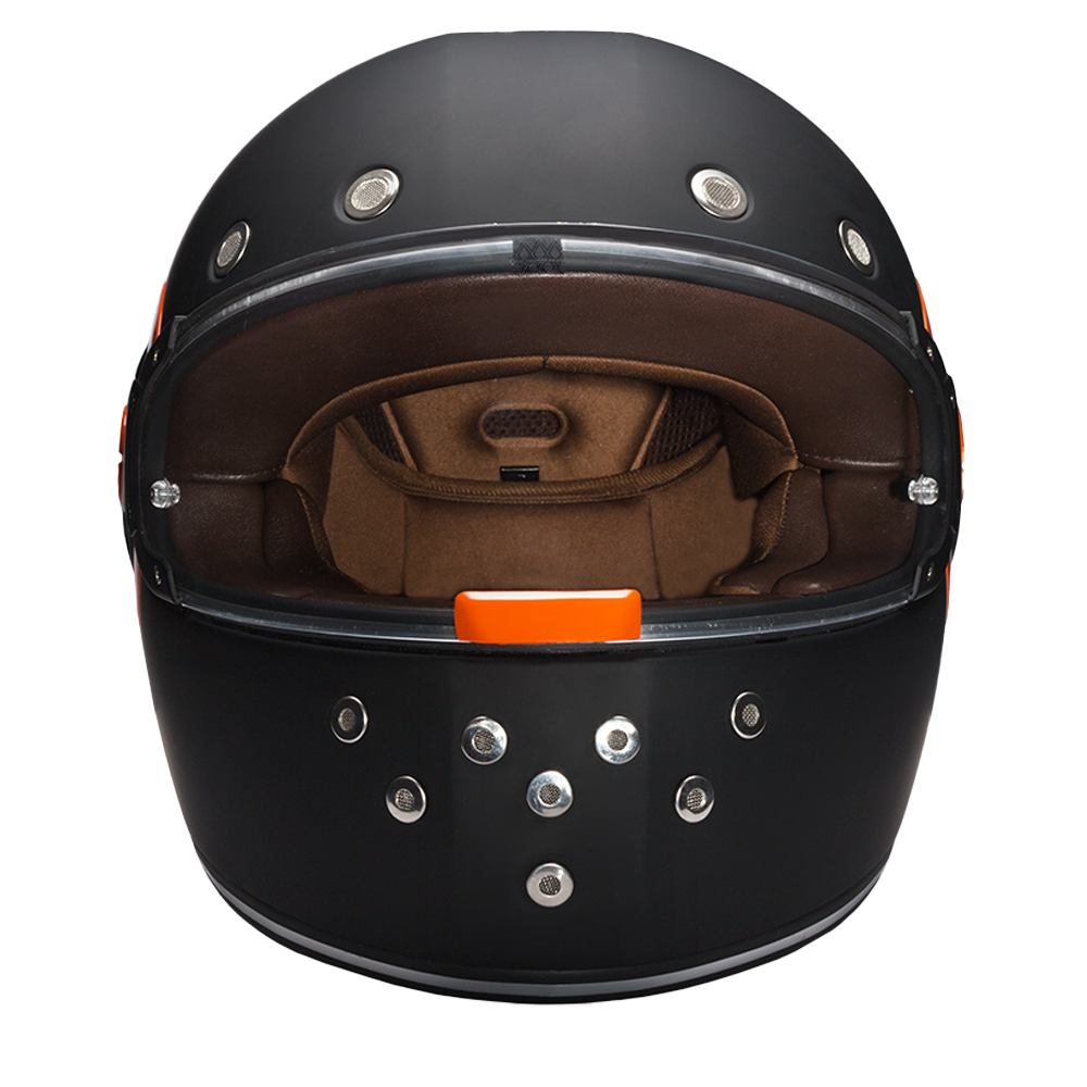 full face motorcycle helmet dimensions DOT Daytona Retro Full Face Motorcycle Helmet: Vintage Style for Men,
