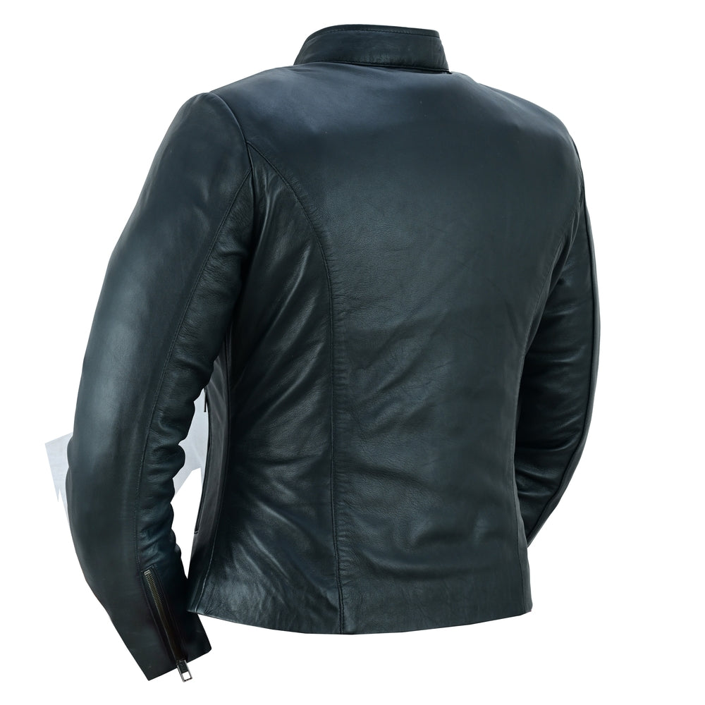 Rapture - Women's Leather Jacket-Womens Leather Motorcycle Jackets-Daniel Smart Mfg - Retail