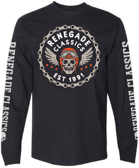 RC7002 Chain Skull Long Sleeve-Daniel Smart Mfg - Retail