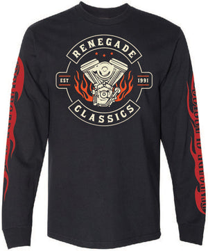 RC7003 Rocker Vintage Long Sleeve-Mens Shirts-Daniel Smart Mfg - Retail