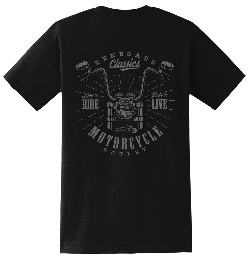 RC8001 Handlebar Tshirt-Mens Shirts-Daniel Smart Mfg - Retail