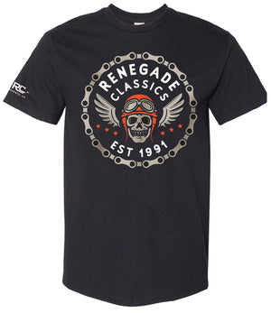 RC8006 Chain Skull Tshirt-Mens Shirts-Daniel Smart Mfg - Retail