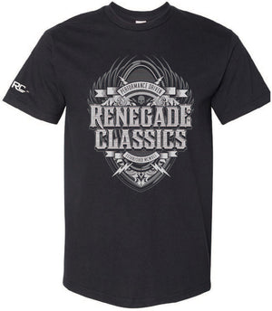 RC8011 RENEGADE CLASSICS SHIELD TSHIRT-Mens Shirts-Daniel Smart Mfg - Retail