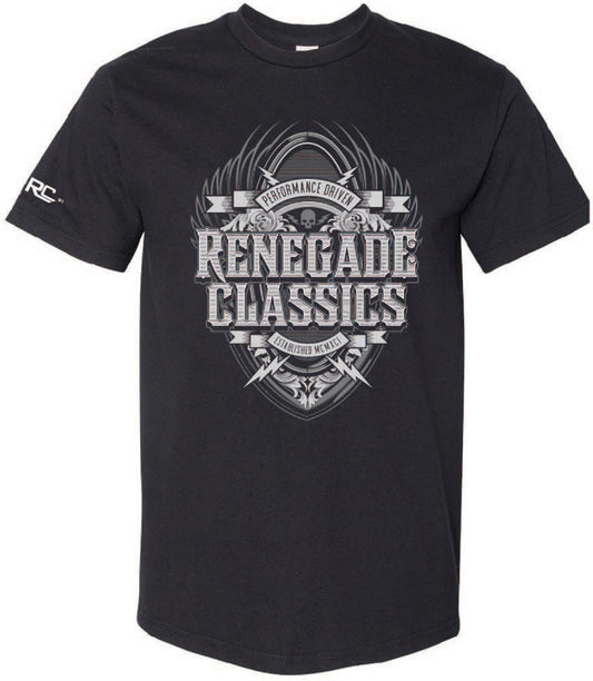 RC8011 RENEGADE CLASSICS SHIELD TSHIRT-Daniel Smart Mfg - Retail