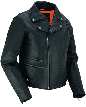 Rebel Rose - Women's Leather Jacket-Womens Leather Motorcycle Jackets-Daniel Smart Mfg - Retail