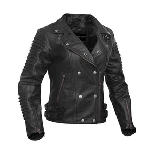 Shadow Queen Women's Leather Motorcycle Jacket