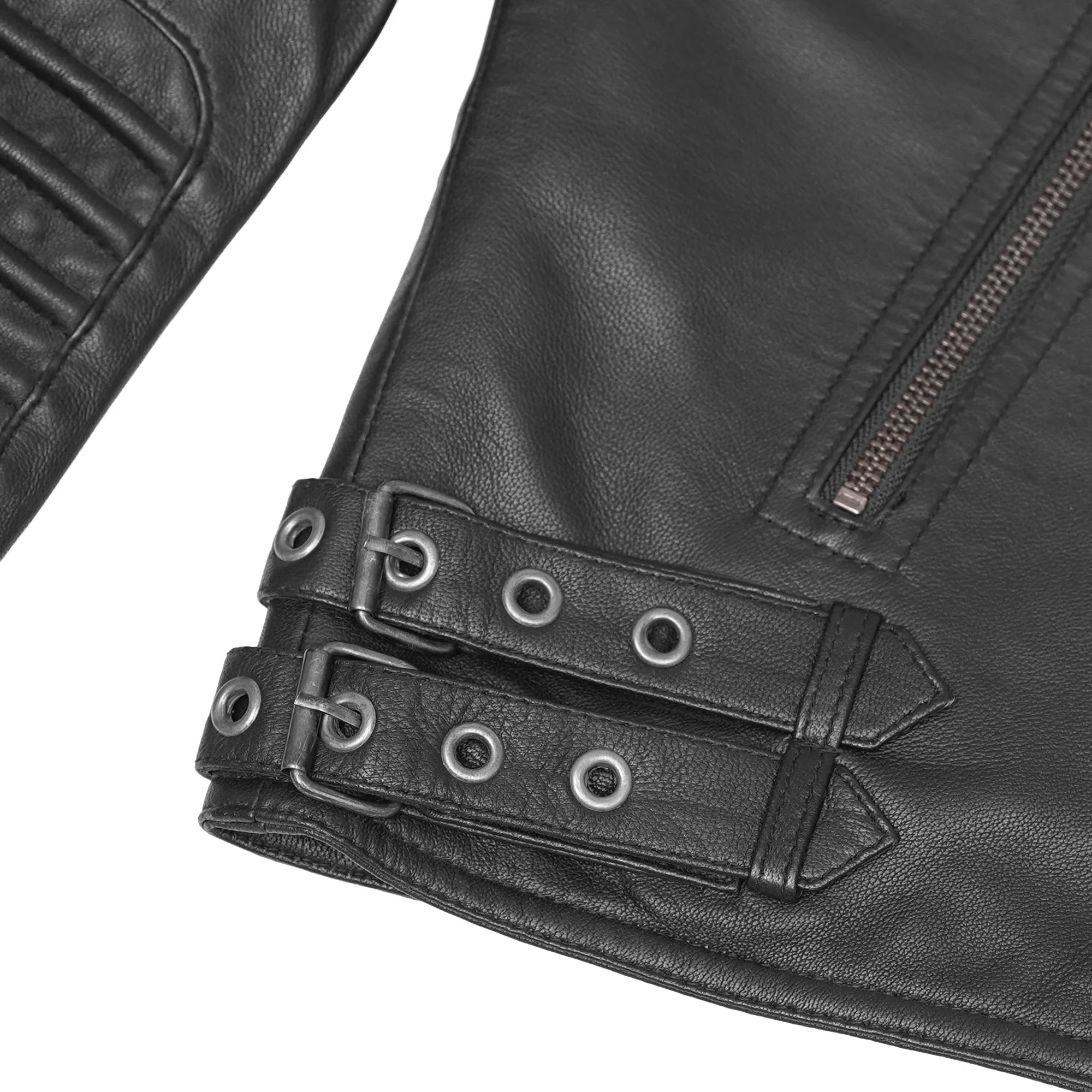 Shadow Queen Women's Leather Motorcycle Jacket
